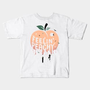 Feelin' Peachy Kids T-Shirt